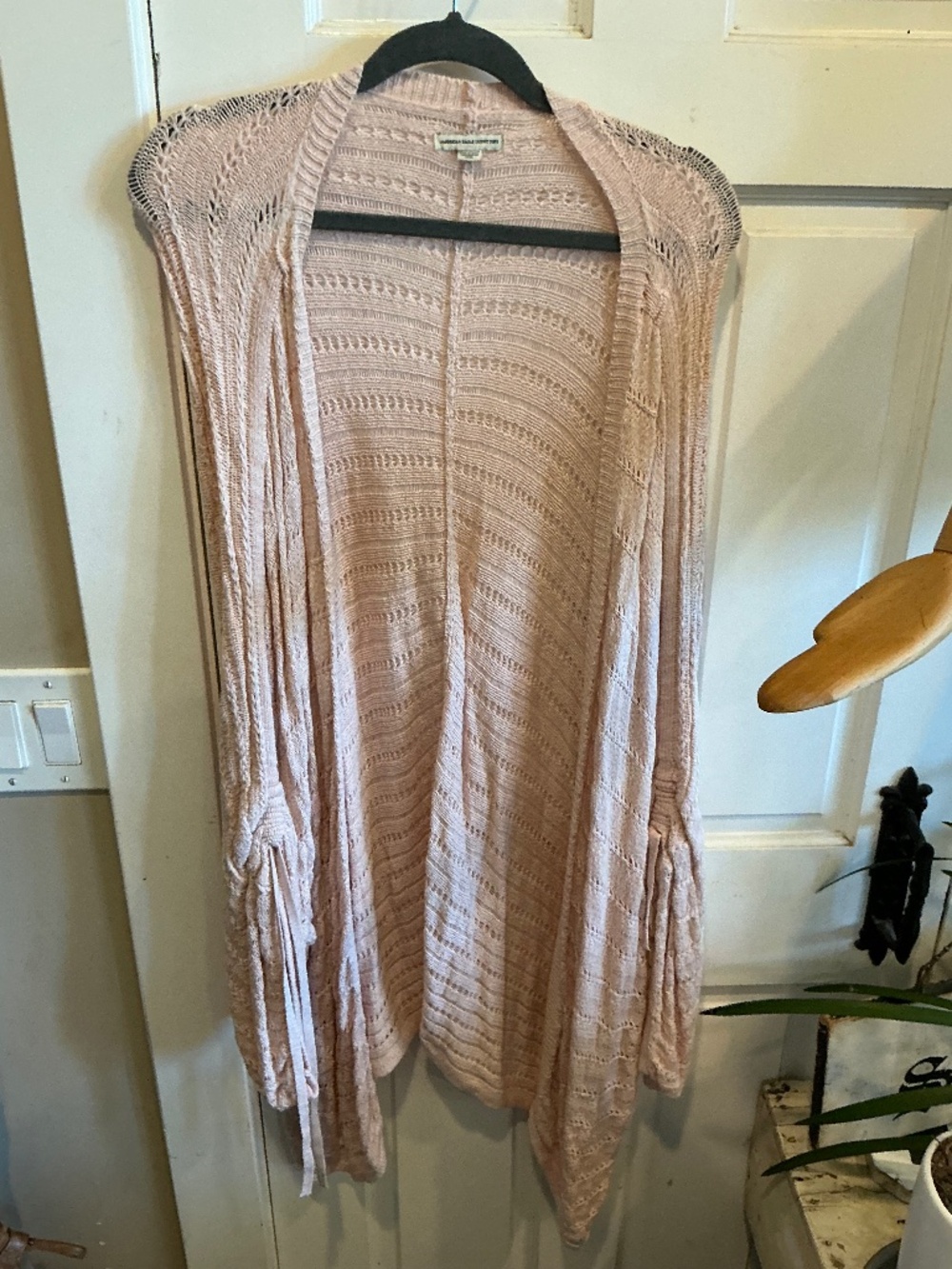 American Eagle cardigan sweater in light pink! Plus Size xxl